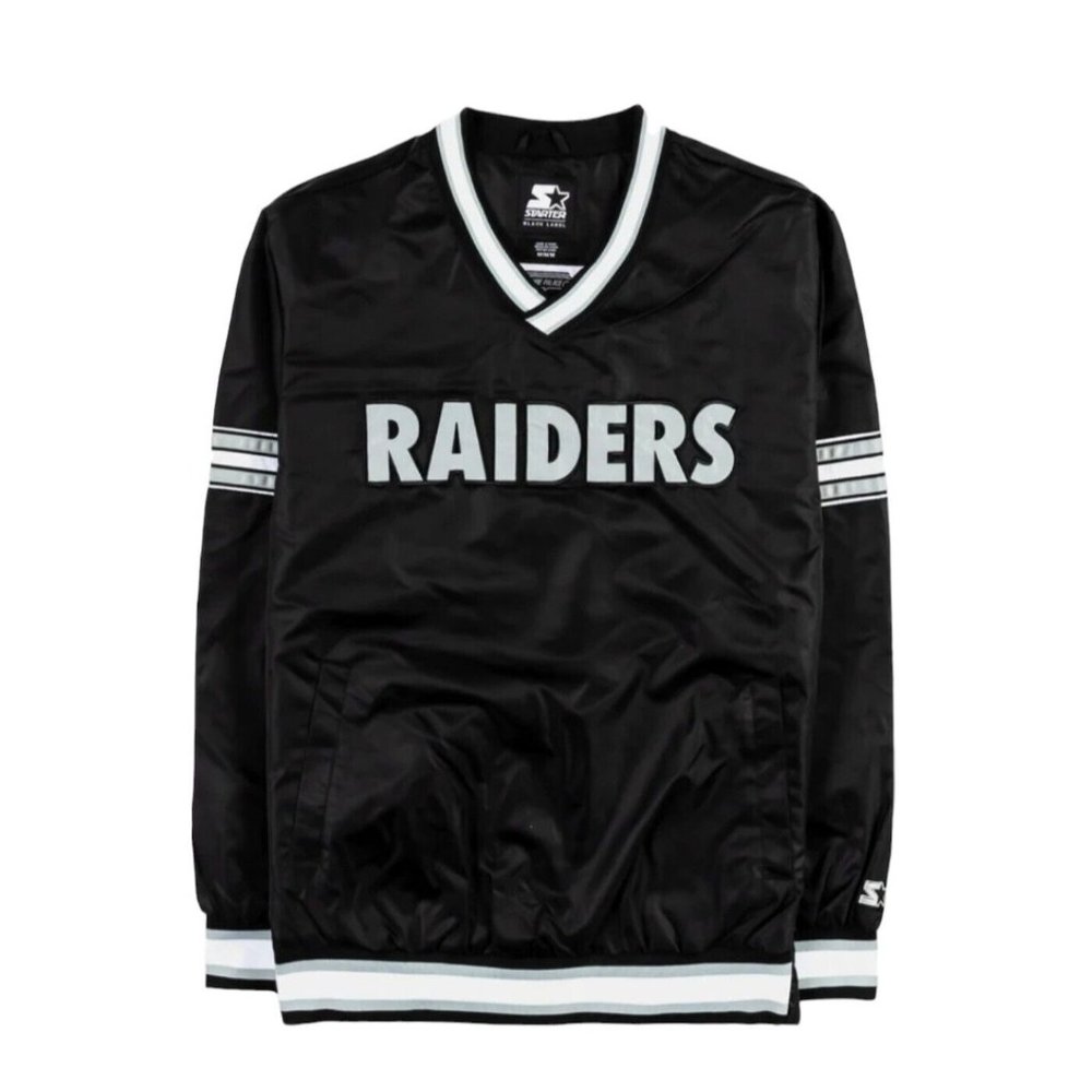 Starter Las Vegas Raiders Renegade Pullover Windbreaker Jacket